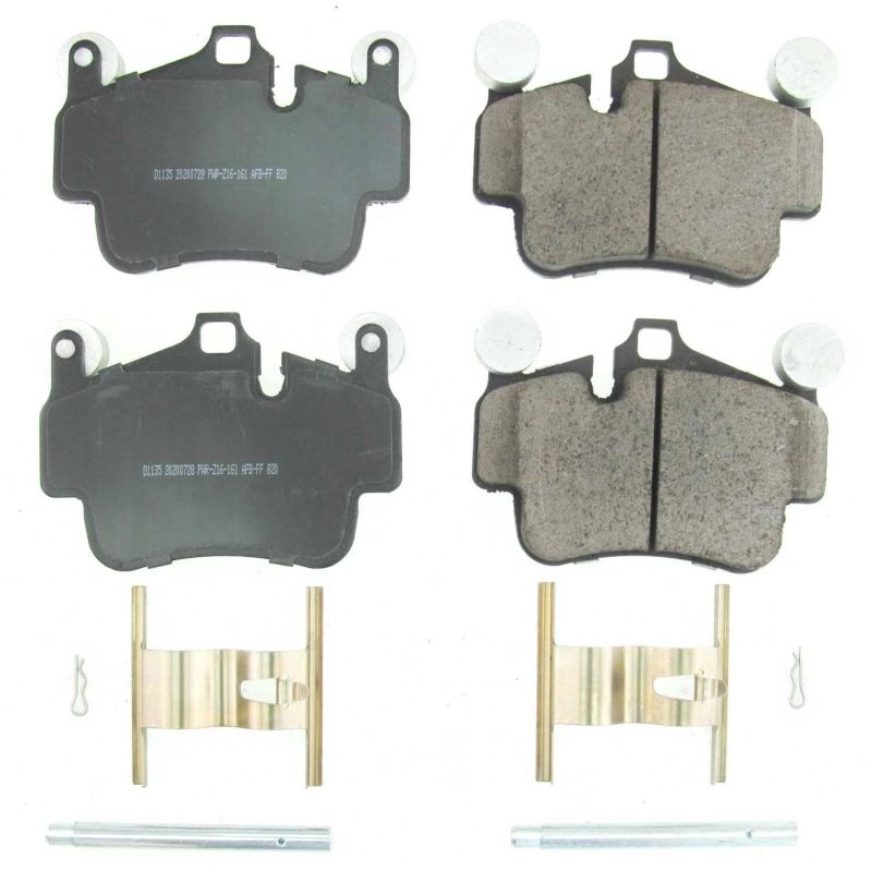 Power Stop 05-08 Porsche 911 Front or Rear Z17 Evolution Ceramic Brake Pads w/Hardware-thumbmail-1