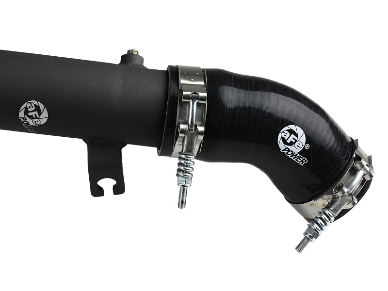 aFe BladeRunner 2.5in Aluminium Hot Side Charge Pipe 15-20 Subaru WRX 2.0T - Black-thumbmail-6