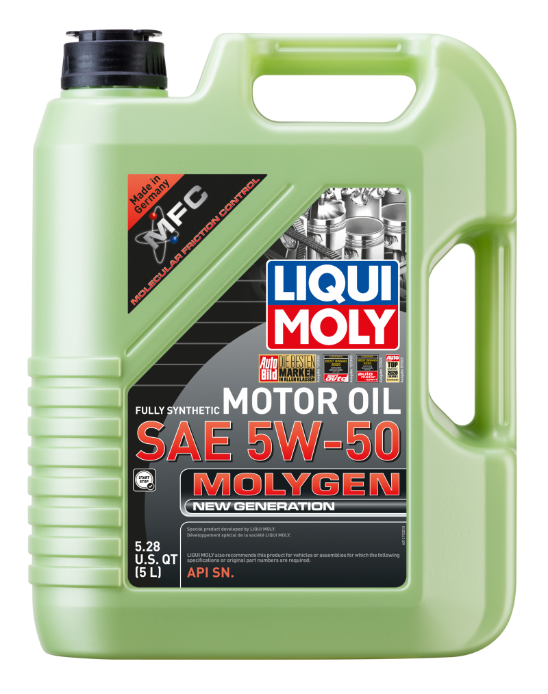 LIQUI MOLY 5L Molygen New Generation Motor Oil 5W50-thumbmail-1