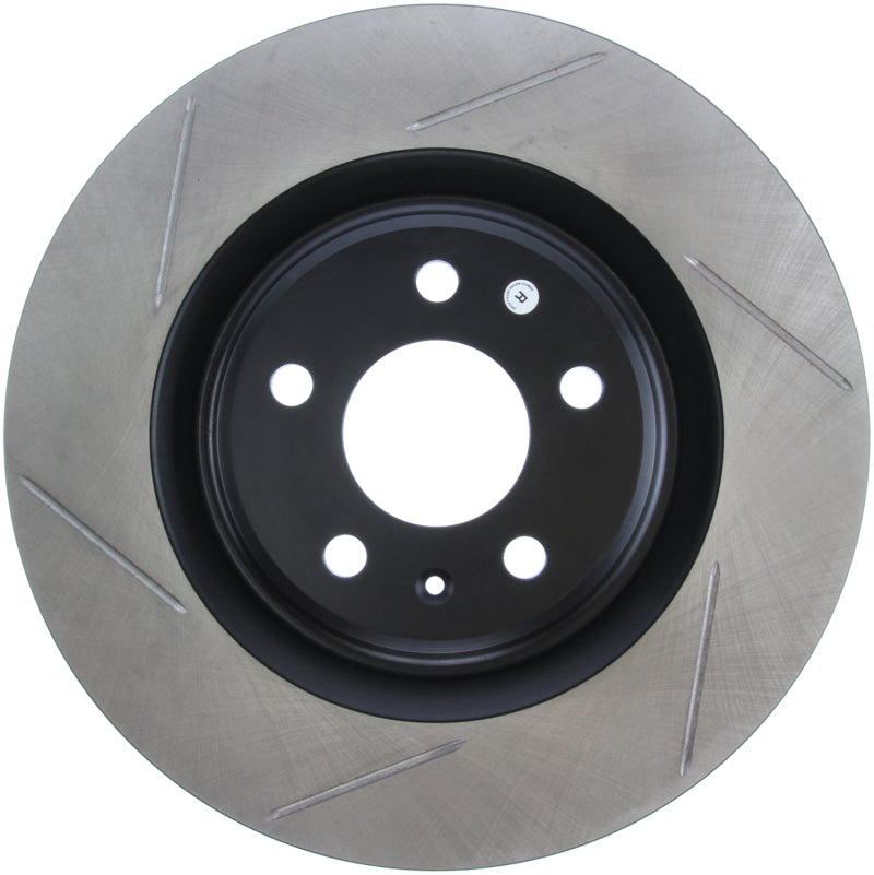 StopTech Power Slot 12-13 Audi A6 Quattro/11-12 A7 Quattro / 10-13 S4 Rear Right Slotted Rotor-thumbmail-9