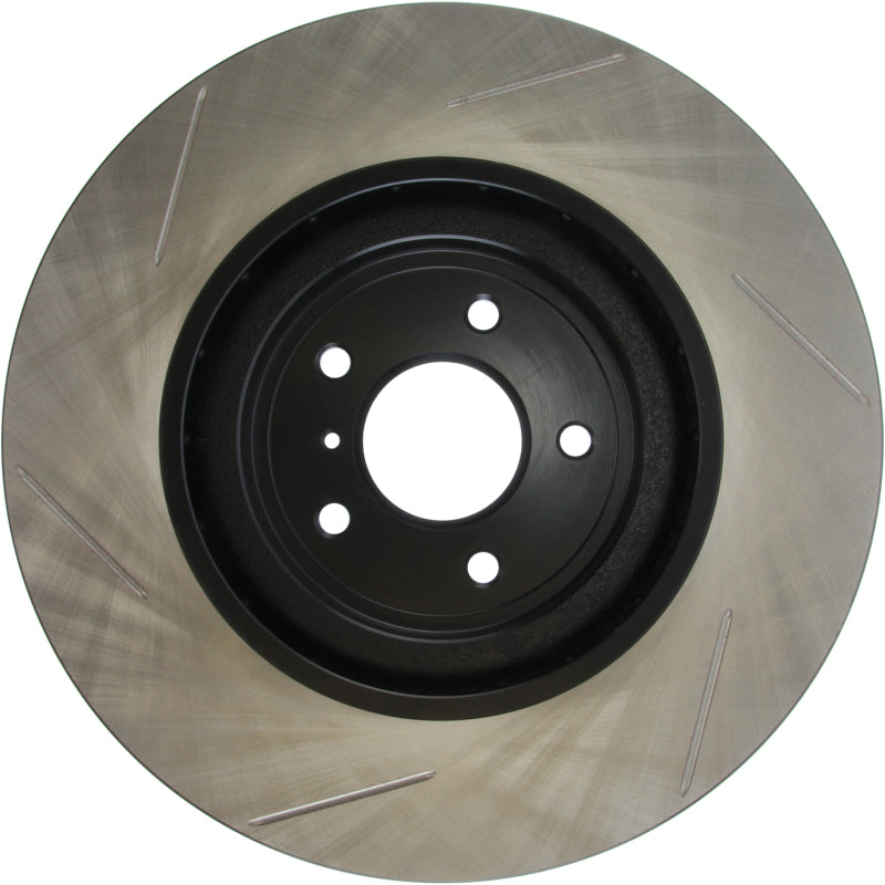 StopTech Power Slot Nissan 370z / Infiniti G37 SportStop Slotted Front Left Rotor-thumbmail-8