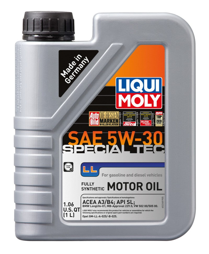 LIQUI MOLY 1L Special Tec LL Motor Oil 5W30-thumbmail-2
