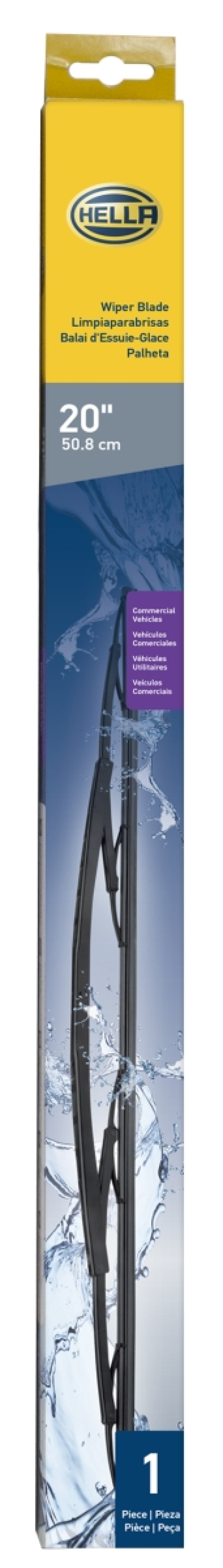 Hella Commercial Wiper Blade 20in - Single-thumbmail-9