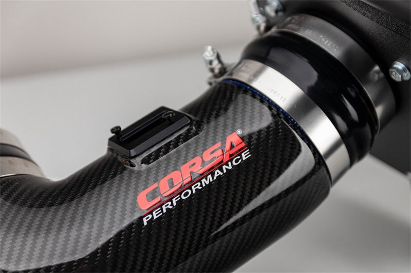 Corsa 17-21 Chevrolet Camaro ZL1 Carbon Fiber Air Intake w/ DryTech 3D No Oil Filtration-thumbmail-4