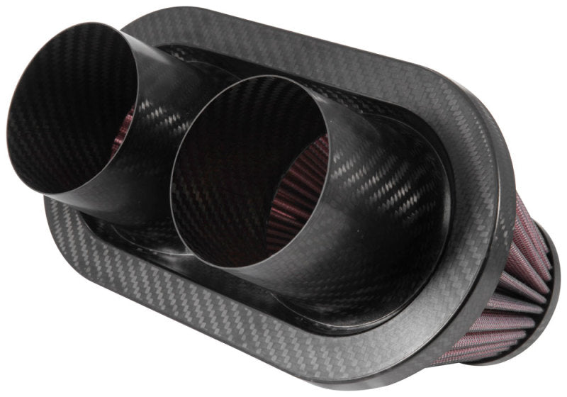 K&N Universal Air Filter - 3in Dual Flange / 10x5.125in Base / 6.375x3.0625in Top / 5.5in Height-thumbmail-8