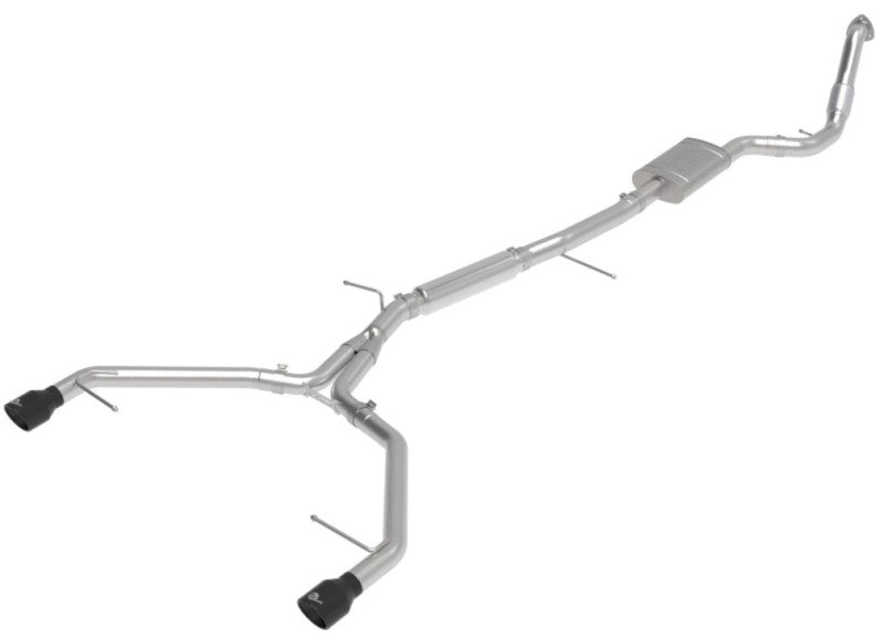 aFe 17-19 Audi A4 (B9) MACH Force-Xp 3in to 2.5in 304 SS Cat-Back Exhaust System-Dual SS Tips-thumbmail-6