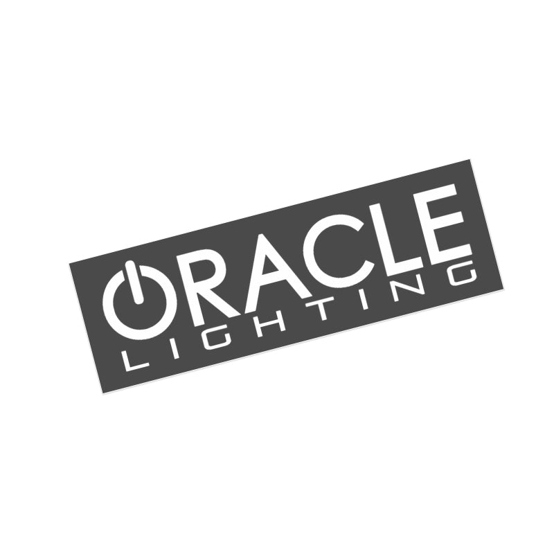 Oracle Decal 12in - White-thumbmail-3