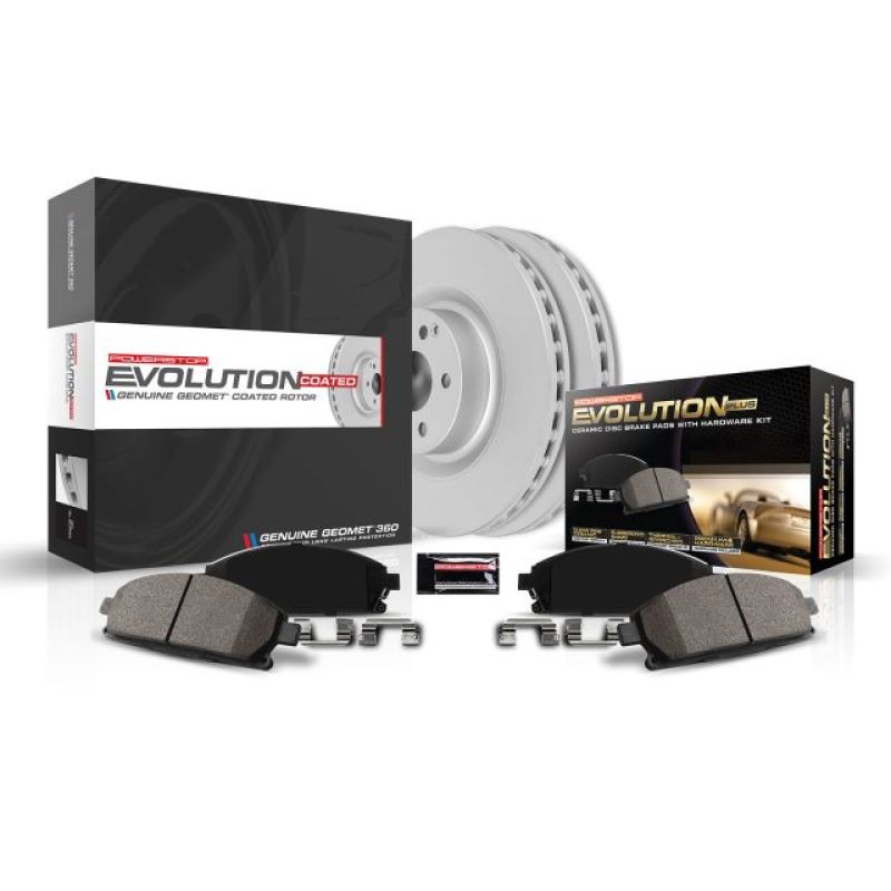 Power Stop 18-19 Infiniti Q50 Rear Z17 Evolution Geomet Coated Brake Kit-thumbmail-2