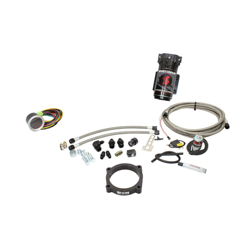 Snow Performance Stg 2 Bst Cooler Challenger Hellcat Water Inj Kit (SS Brded Line/4AN Fit) w/o Tank-thumbmail-1
