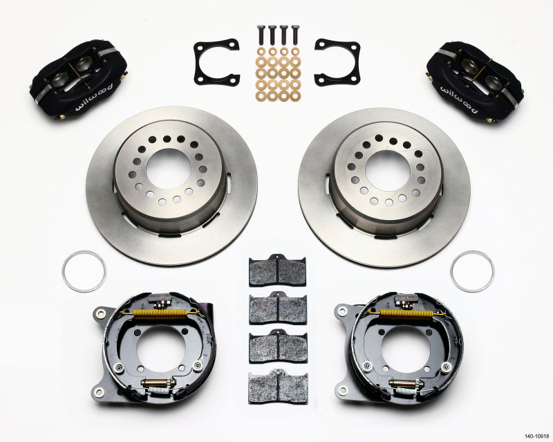 Wilwood Forged Dynalite P/S Park Brake Kit Chevy 12 Bolt-Spec 3.15in Brng Stggrd mt-thumbmail-1