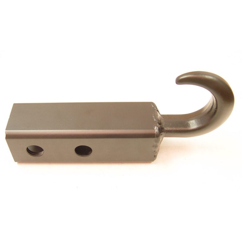 Rugged Ridge 2in Black Tow Hook Receiver-thumbmail-2