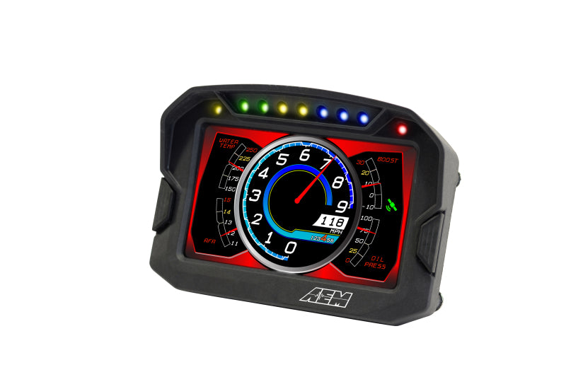 AEM CD-5LG Carbon Logging Digital Dash Display w/ Internal 10Hz GPS & Antenna-thumbmail-19
