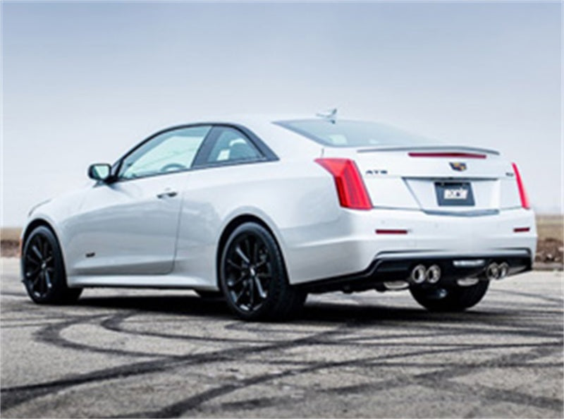 Borla 2016 Cadillac ATS-V 3.6L Twin Turbo Catback Exhaust 4in Tips Dual Split Rear Exit-thumbmail-3