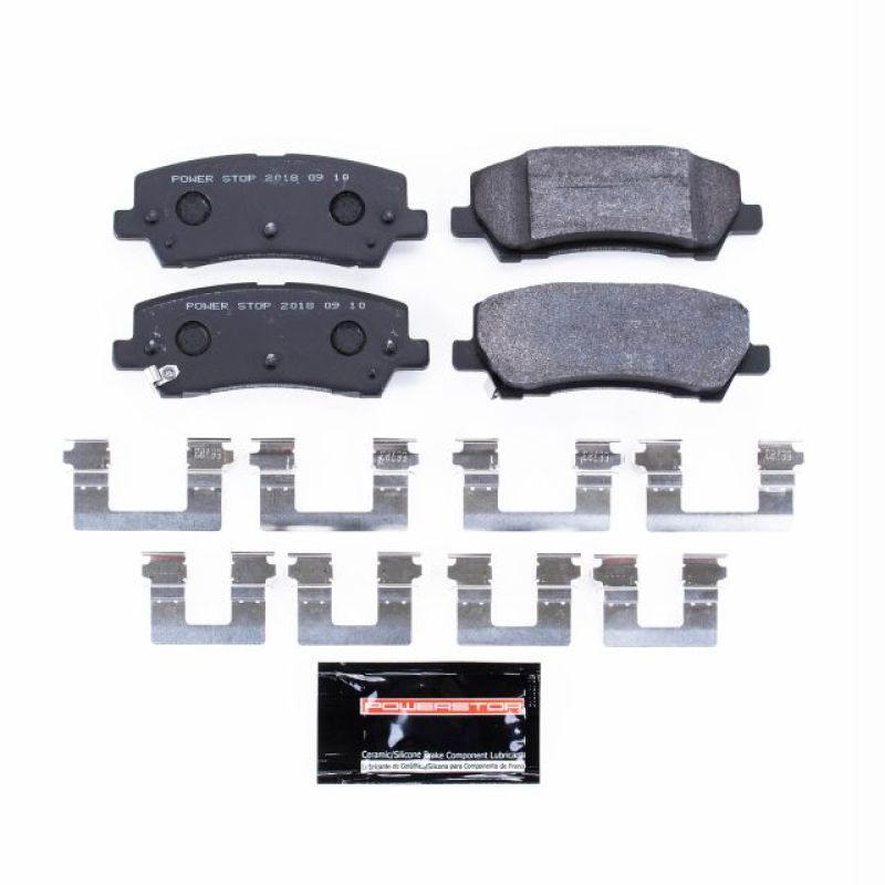 Power Stop 15-19 Ford Mustang Rear Track Day Brake Pads-thumbmail-1