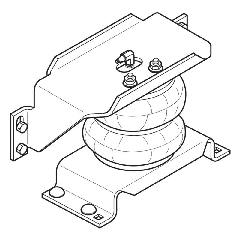 Firestone Ride-Rite Air Helper Spring Kit Rear 96-17 Ford E450 (Commercial w/o OE Bed) (W217602153)-thumbmail-2