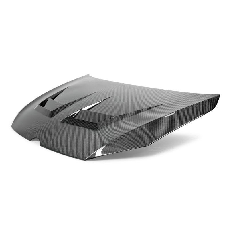 Seibon 15-20 Volkswagen Golf MK7 DV-Style Carbon Fiber Hood-thumbmail-6