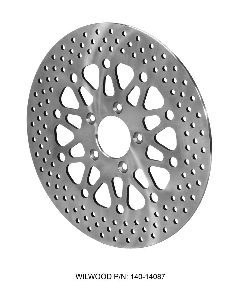 Wilwood Rotor-Rear-H-D Motorcycle 2008-Up Satin Finish 11.80 x .276 - 5 on 3.25in-thumbmail-1
