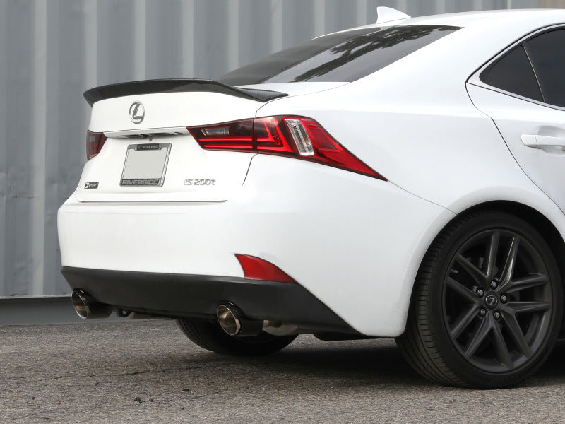 aFe POWER Takeda 16-17 Lexus IS200t L4-2.0L (t) 2.5in-3in 304 SS CB Exhaust - Carbon Fiber-thumbmail-3
