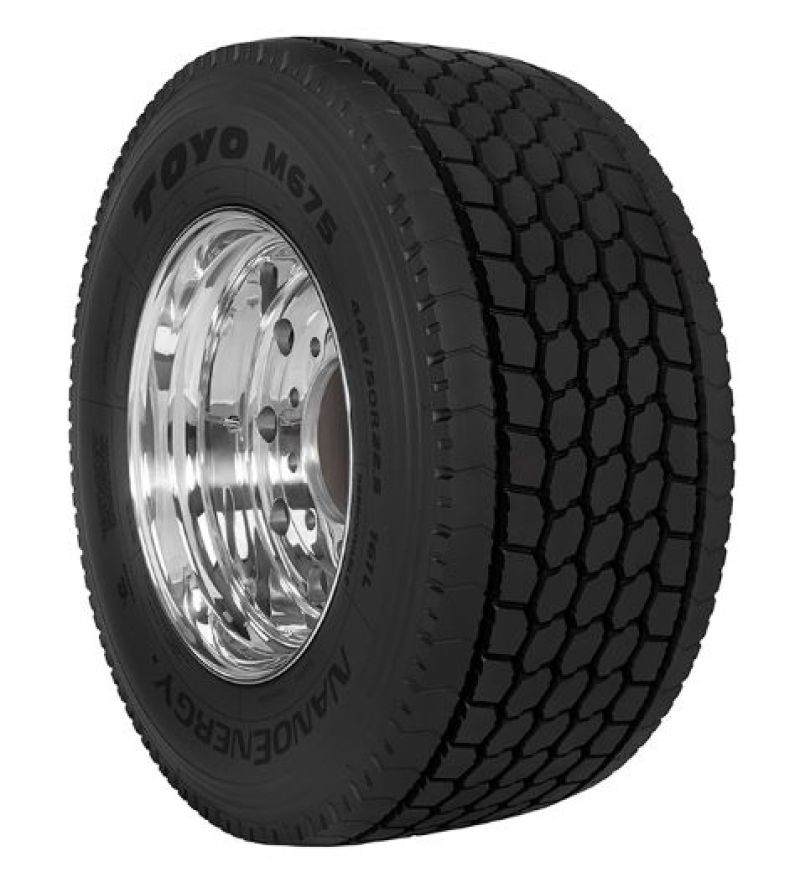 Toyo M675 Tire - 445/50R22.5 161L L/20 (31.66 FET Inc.)-thumbmail-1
