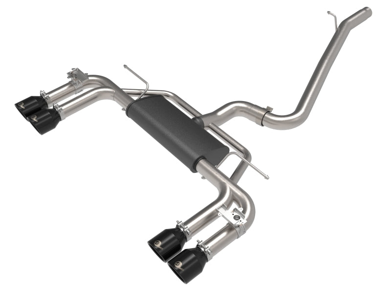 aFe MACHForce XP 3in-2.5in 304SS Exhaust Cat-Back 15-20 Audi S3 L4-2.0L (t) - Black Tips-thumbmail-2