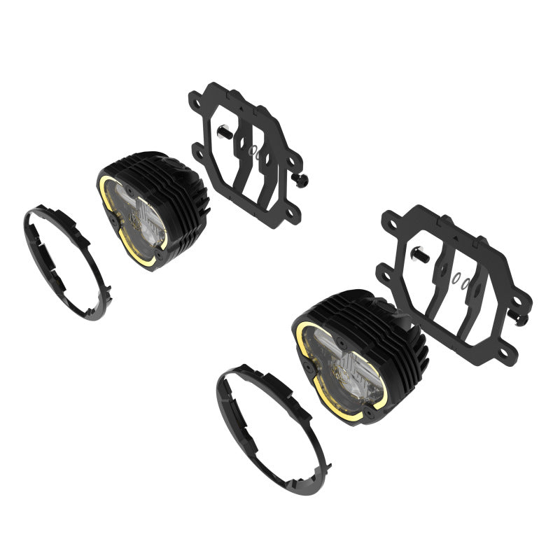 KC HiLiTES FLEX ERA 3 Dual Mode SAE Fog Lights - 2-Light Master Kit for Subaru Crosstrek/Forester-thumbmail-16