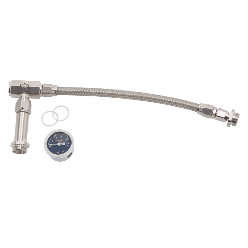 Russell Performance -6 AN to 3/8in Female NPT ProFlex Holley 4150 Dual Inlet Carb Kit (Endura)-thumbmail-3