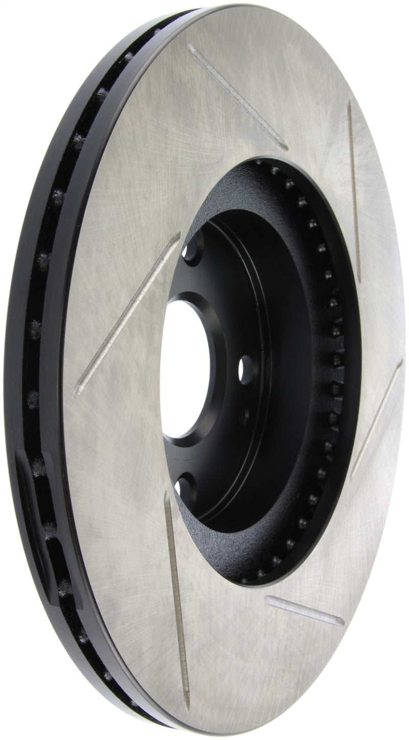 StopTech Power Slot 01-05 Mazda Miata Sport Suspension/Turbo SportStop Slotted Front Right Rotor-thumbmail-2