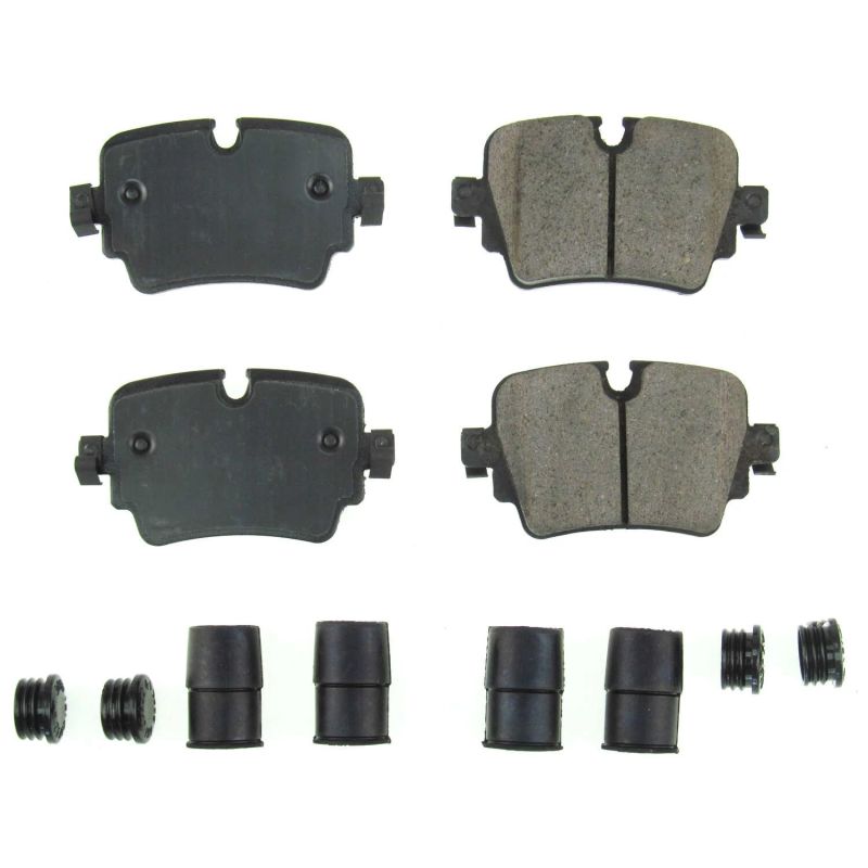 Power Stop 14-19 Jaguar F-Type Rear Z17 Evolution Ceramic Brake Pads w/Hardware-thumbmail-1