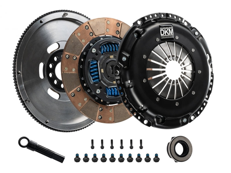 DKM Clutch VW Corrado/GTI/Jetta/Passat (2.8L VR6) Ceramic MC Clutch w/Flywheel (425 ft/lbs Torque)-thumbmail-3