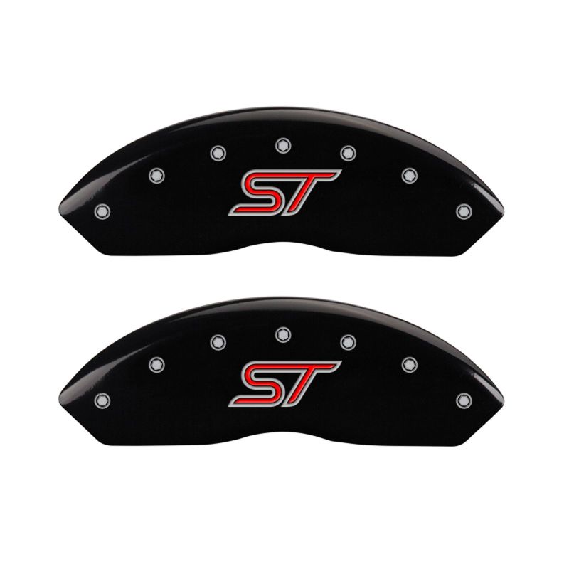 MGP 4 Caliper Covers Engraved Front & Rear ST Black finish silver ch-thumbmail-3