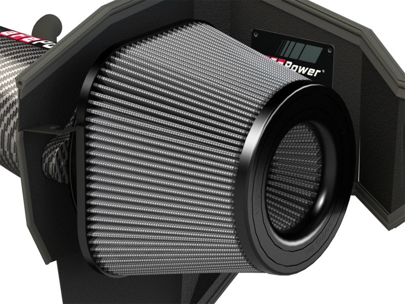 aFe POWER Magnum FORCE Carbon Fiber Stage 2 Pro Dry S CAIS - 11-18 Dodge Challenger/Charger V8-6.4L-thumbmail-7
