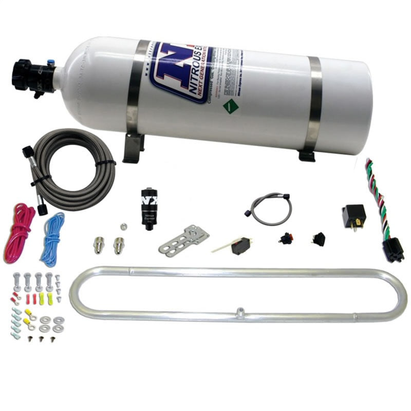 Nitrous Express N-Tercooler System w/15lb Bottle (Remote Mount Solenoid)-thumbmail-2