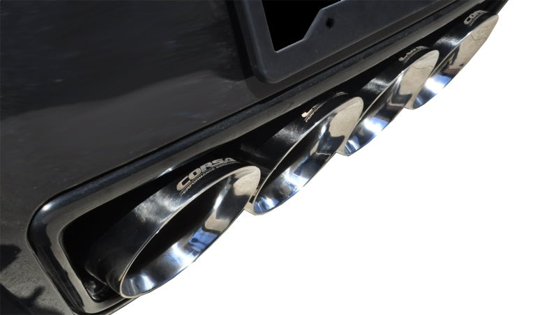 Corsa 2015+ Chevrolet Corvette C7 Z06 2.75in Dual Rear Xtreme Cat-Back Exhaust w/ Quad Polished Tips-thumbmail-2