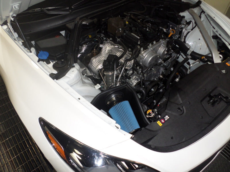 Injen 2018+ Kia Stinger 2.0L Turbo L4 Wrinkle Red Short Ram Tuned Intake System-thumbmail-2