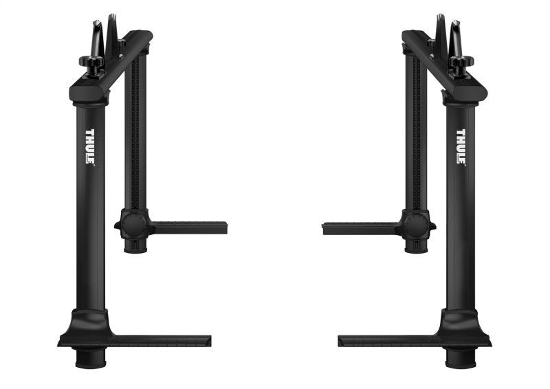 Thule Xsporter Pro Multi-Height Aluminum Truck Rack w/Load Stops & Locks - Black-thumbmail-3