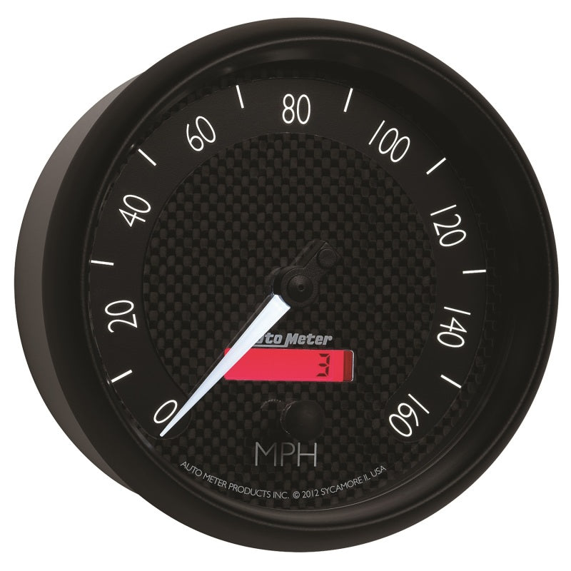 Autometer GT Series 5in In Dash 0-160 MPH Electronic Programmable Speedometer-thumbmail-4