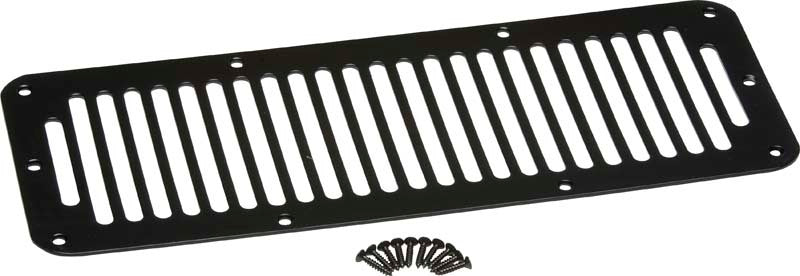 Kentrol 78-86 Jeep CJ Hood Vent - Powdercoat Black-thumbmail-1
