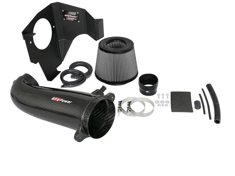 aFe POWER Magnum FORCE Carbon Fiber Stage 2 Track Series Pro Dry S CAIS - 11-18 Dodge Challenger V8-thumbmail-12