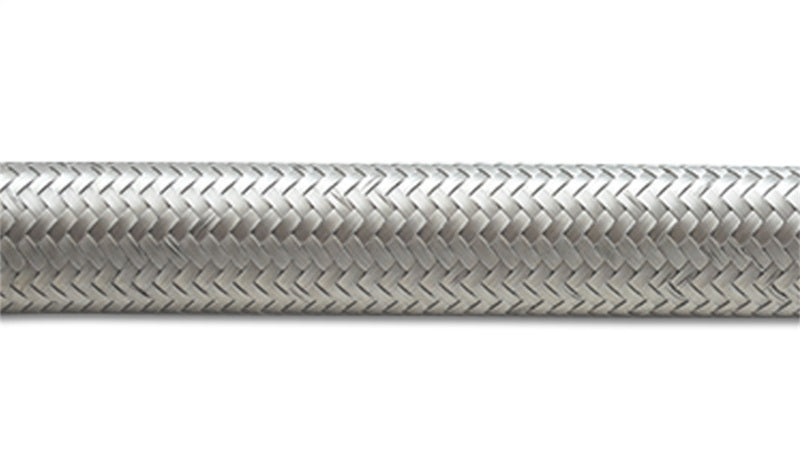 Vibrant SS Braided Flex Hose -10 AN 0.56in ID (50 foot roll)-thumbmail-1