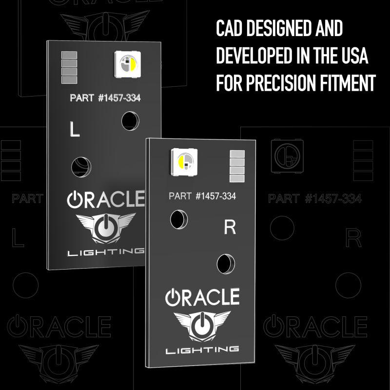 Oracle 14-21 Infiniti Q50 RGB+W Headlight DRL Upgrade Kit - ColorSHIFT w/ Simple Controller-thumbmail-8