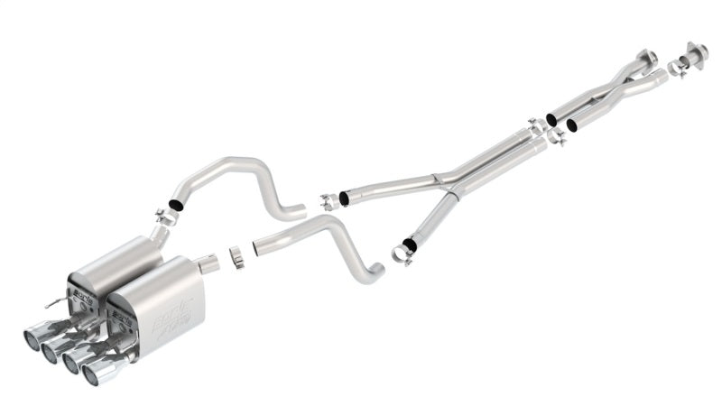 Borla 05-08 Chevrolet Corvette Coupe/Convertible 2dr 6.2L 8cyl AT/MT 6spd ATAK SS Catback Exhaust-thumbmail-2