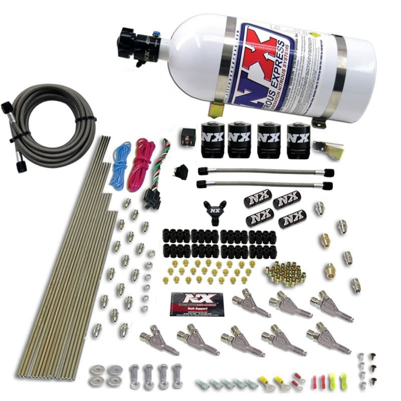Nitrous Express Vortech Nozzle Nitrous Kit w/10lb Bottle-thumbmail-2