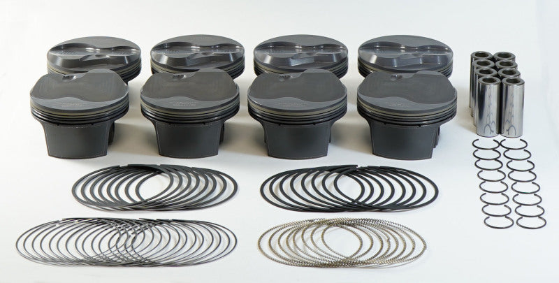 Mahle MS Piston Set GM LS 365ci 4.005in Bore 3.622stk 6.125in Rod .927 Pin 12cc 11.9 CR Set of 8-thumbmail-2
