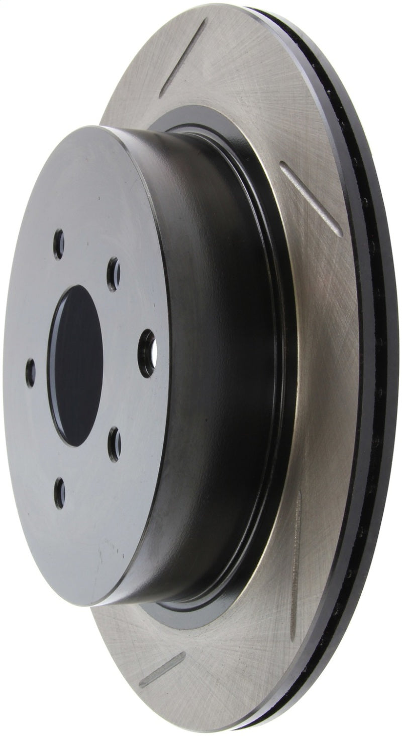 StopTech Power Slot 03-09 Infiniti FX35/FX45/Nissan Murano SportStop Slotted Rear Right Rotor-thumbmail-4
