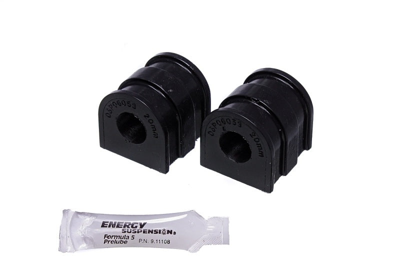 Energy Suspension 06-10 VW Passat (Incl. Wagon)/16+ VW Passat Black 20.7mm Rear Sway Bar Bushing Set-thumbmail-1