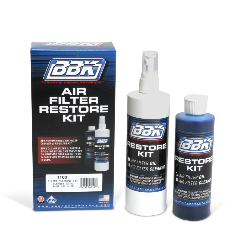 BBK BBK Cold Air Filter Restore Cleaner And Re-Oil Kit-thumbmail-2