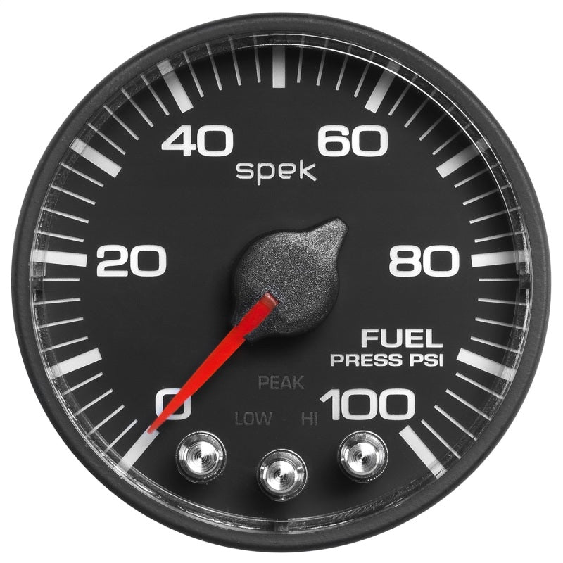 Autometer Spek-Pro - Nascar 2-1/16in Fuel Press 0- 100 psi Bfb Ecu-thumbmail-4