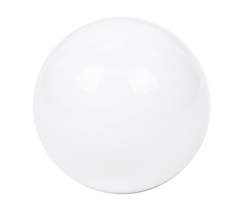 NRG Universal Ball Style Shift Knob - Heavy Weight 480G / 1.1Lbs. - Solid White-thumbmail-2