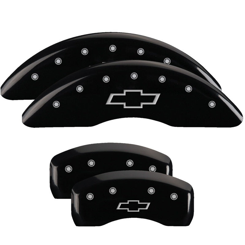 MGP 4 Caliper Covers Engraved Front & Rear MGP Black finish silver ch-thumbmail-2
