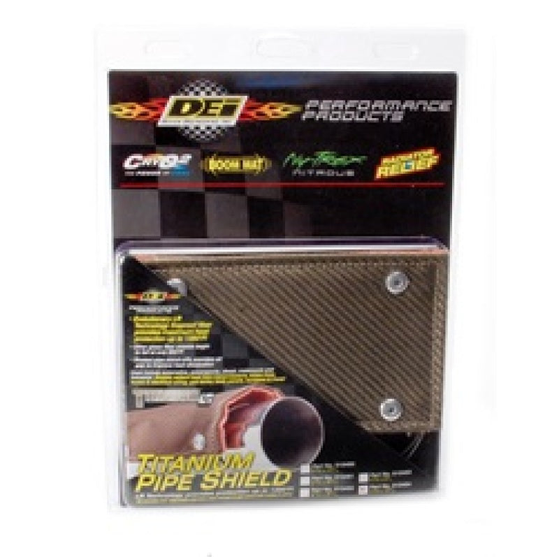 DEI Pipe Shield 4in w x 1ft - w/ Stainless Steel Clamps - Titanium-thumbmail-3